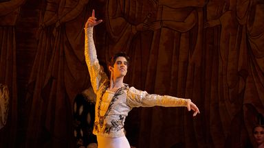 Xander was the first British dancer to be invited to join the Mariinsky ballet in Russia. Pic: Alexander Neff